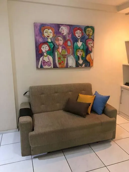 Flat Mobiliado 1Q Em Boa Viagem - Edf Golden One Apartment Recife